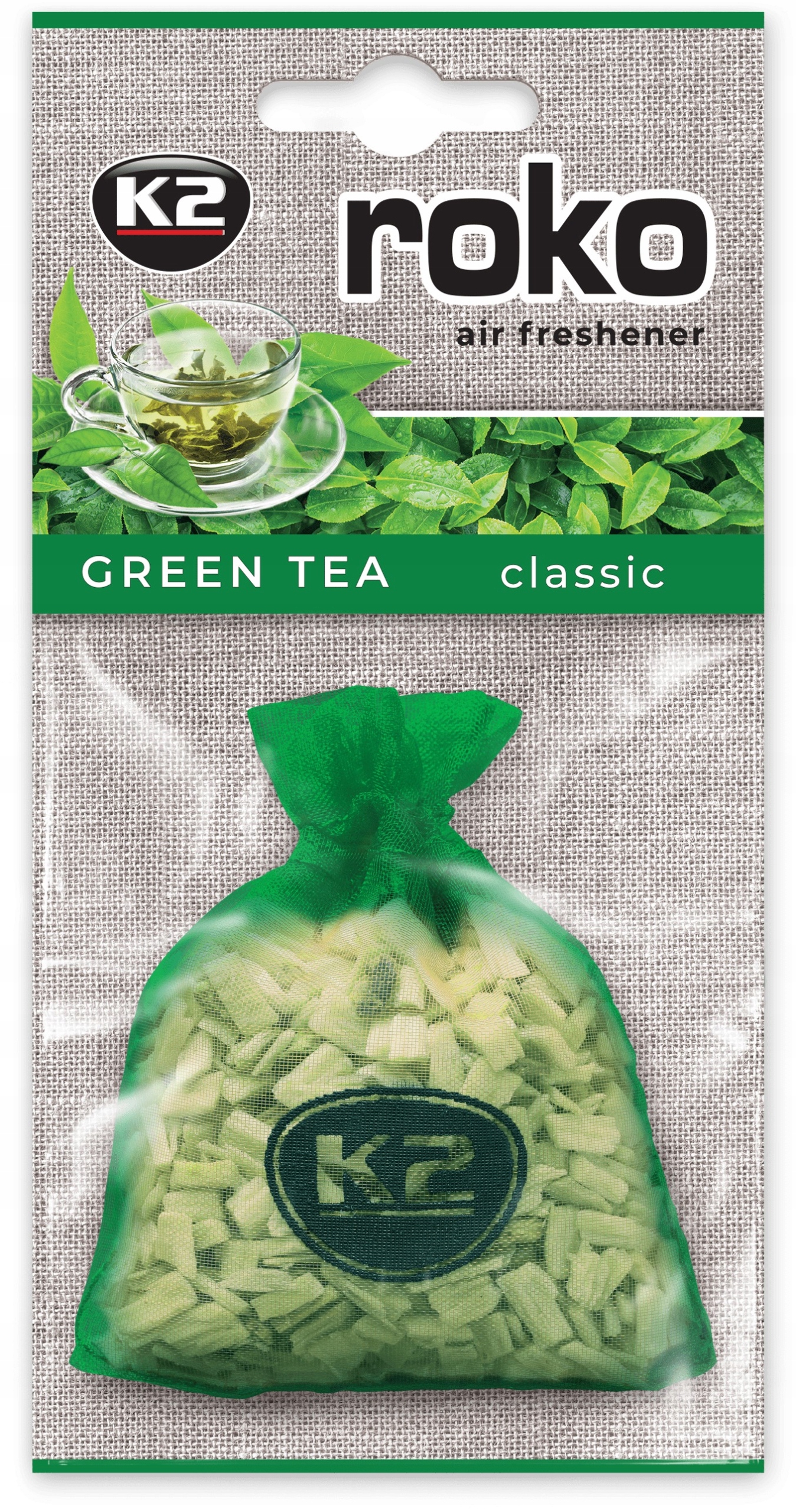 

Woreczek Zapachowy Zielona herbata K2 Roko Bag 20g