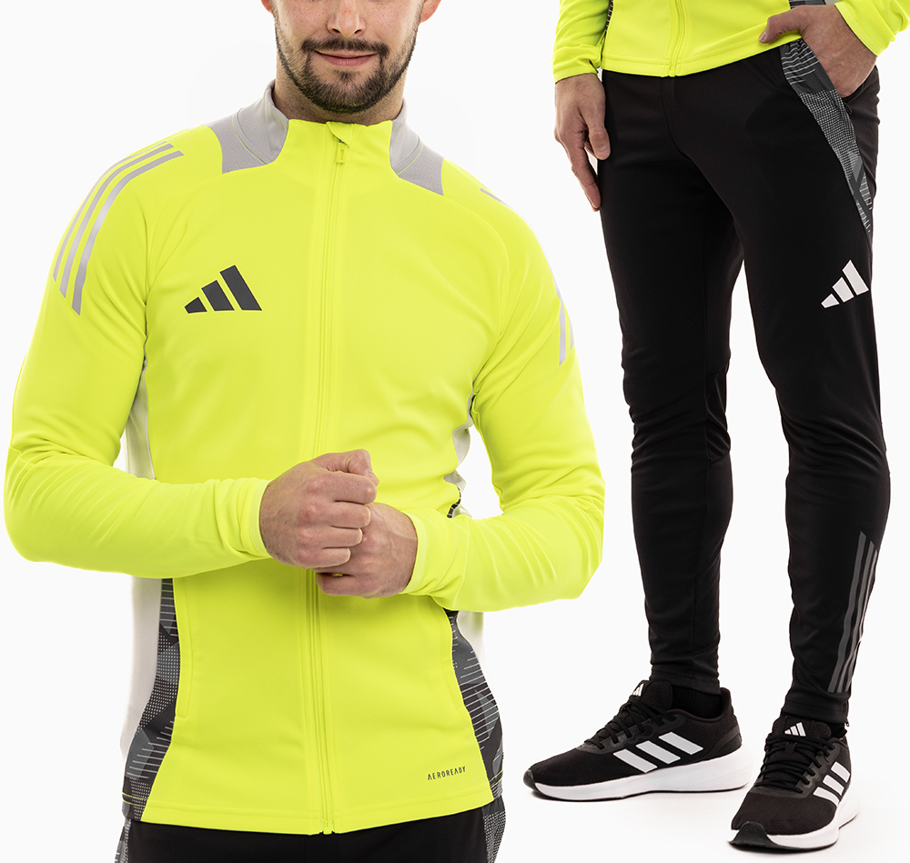 adidas Teplákovka Pánský sportovní tréninkový komplet Mikina Kalhoty Tiro 24 vel. XL