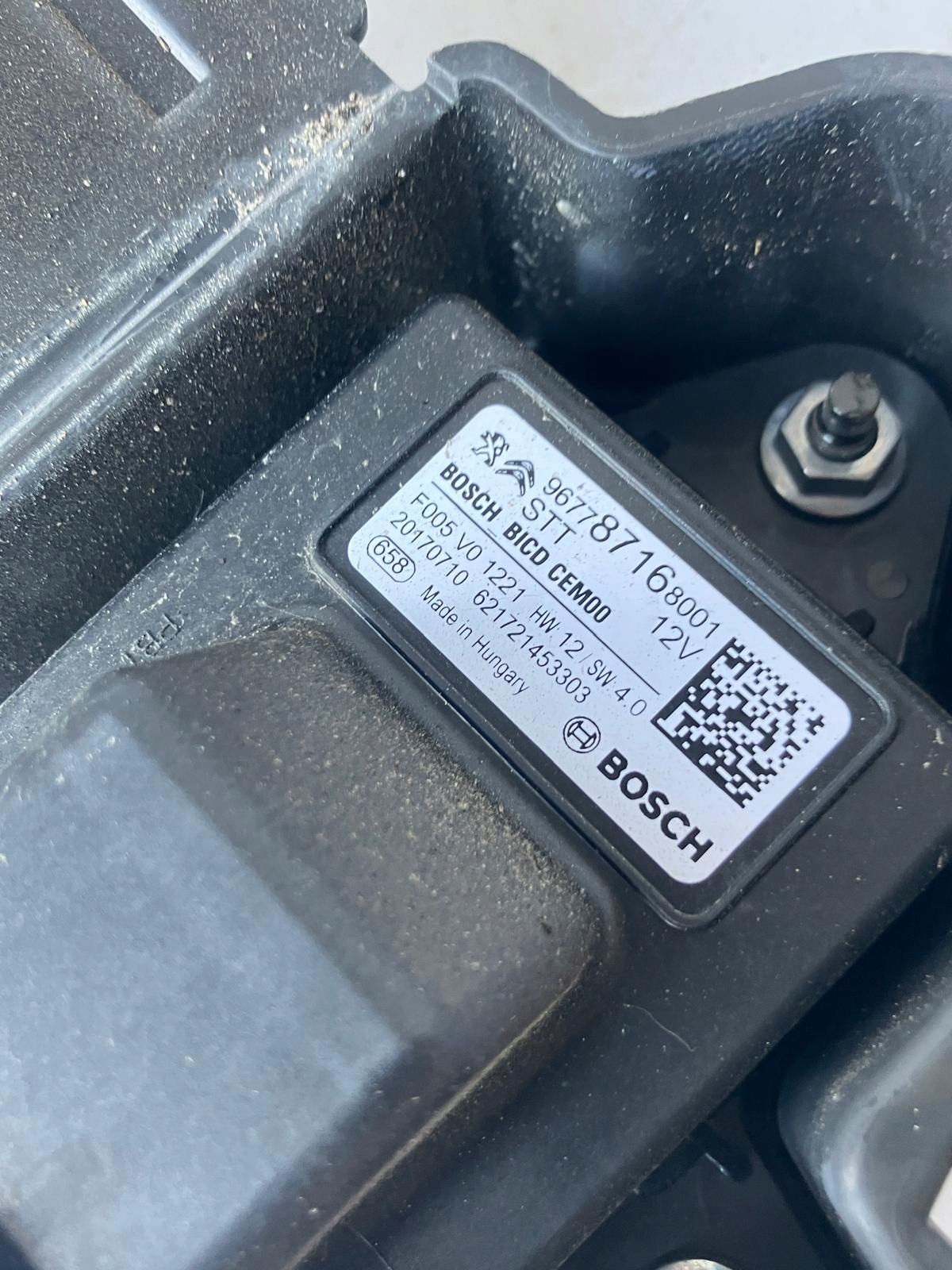 modulo START STOP PEUGEOT CITROEN 967787168001