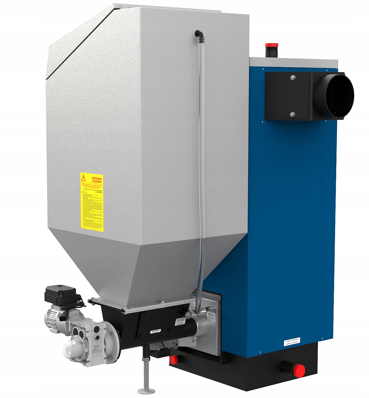 KOCIOŁ PIEC Z PODAJNIKIEM 14 KW DO 160m2 EKOSILNIK Kod producenta 72303