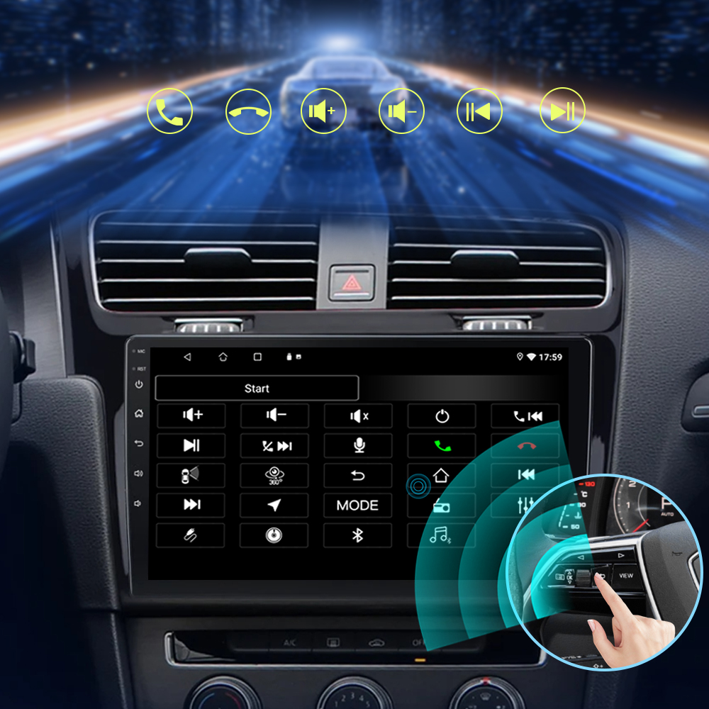 RADIO SAMOCHODOWE ANDROID 13 VW GOLF 7 2013-2017 CARPLAY ANDROID AUTO 2/64G Model VW GOLF 7 2013-2017 Android AUTO/CarPlay 2GB/64GB