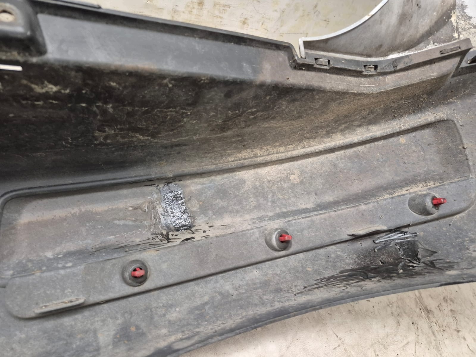 FORD GALAXY II 2 MK2 06- bumper rear part rear 6M21-17866-A