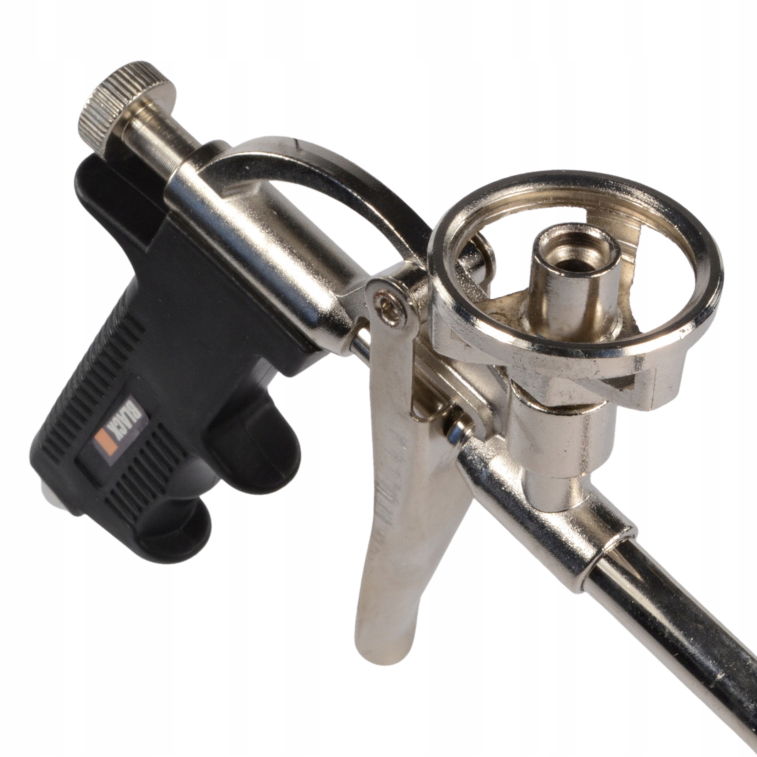 PISTOLET DO PIANKI PIANY MONTAŻOWEJ METALOWY MOCNY BLACK Seria BLACK FOAM GUN SERIES