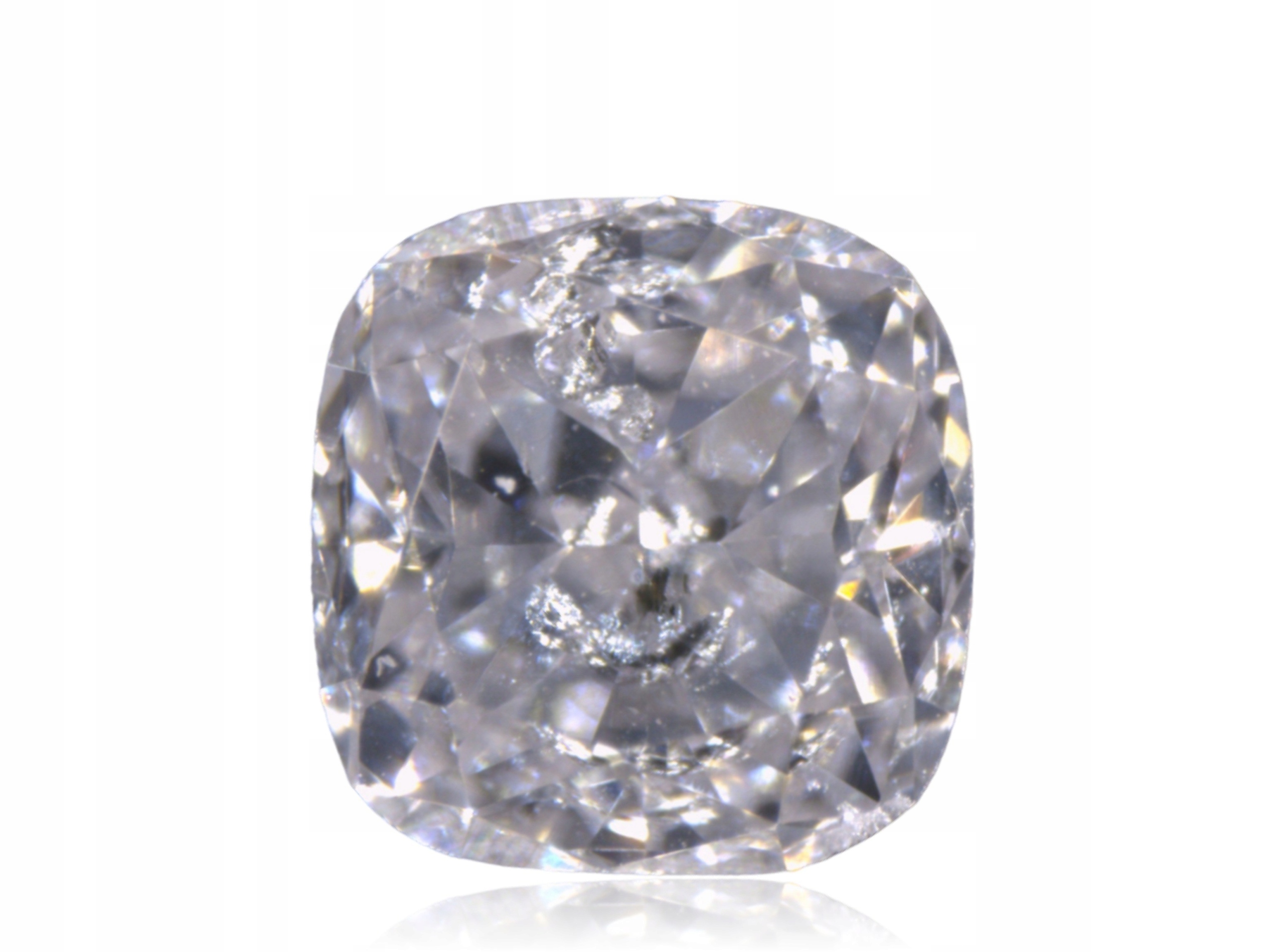 Přírodní diamant 0.08ct H Cushion I1 eCertifikát Wbd