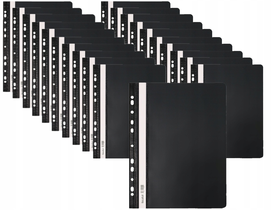 

Skoroszyt A4 Pcv Twardy wpinany Biurfol 20szt -05-