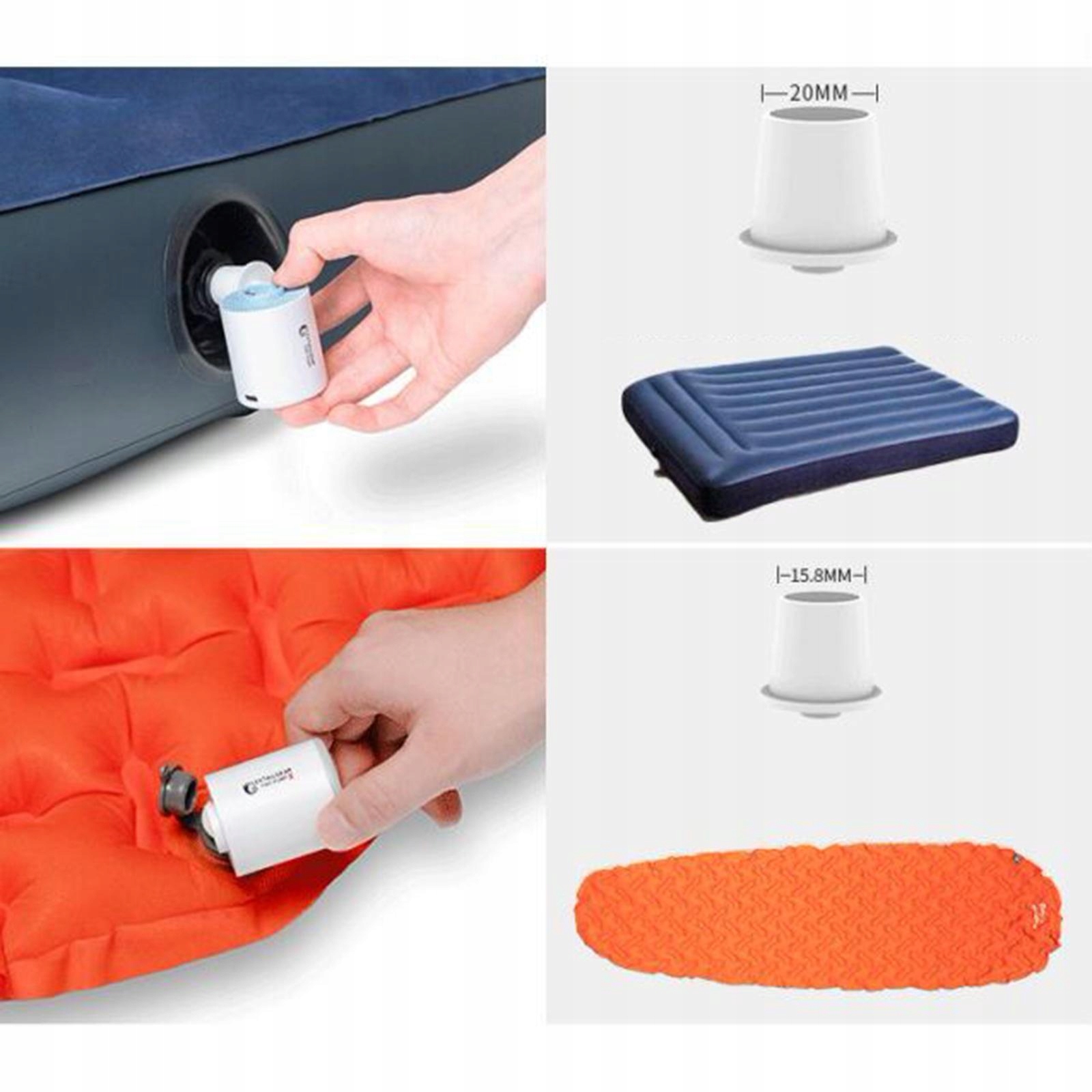 Mała elektryczna pompka powietrza, przenośna USB, EAN (GTIN) 4059300904477