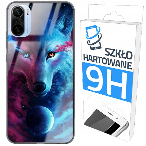 

150wz. Etui Glass+szkło do Xiaomi Redmi K40 Plecki