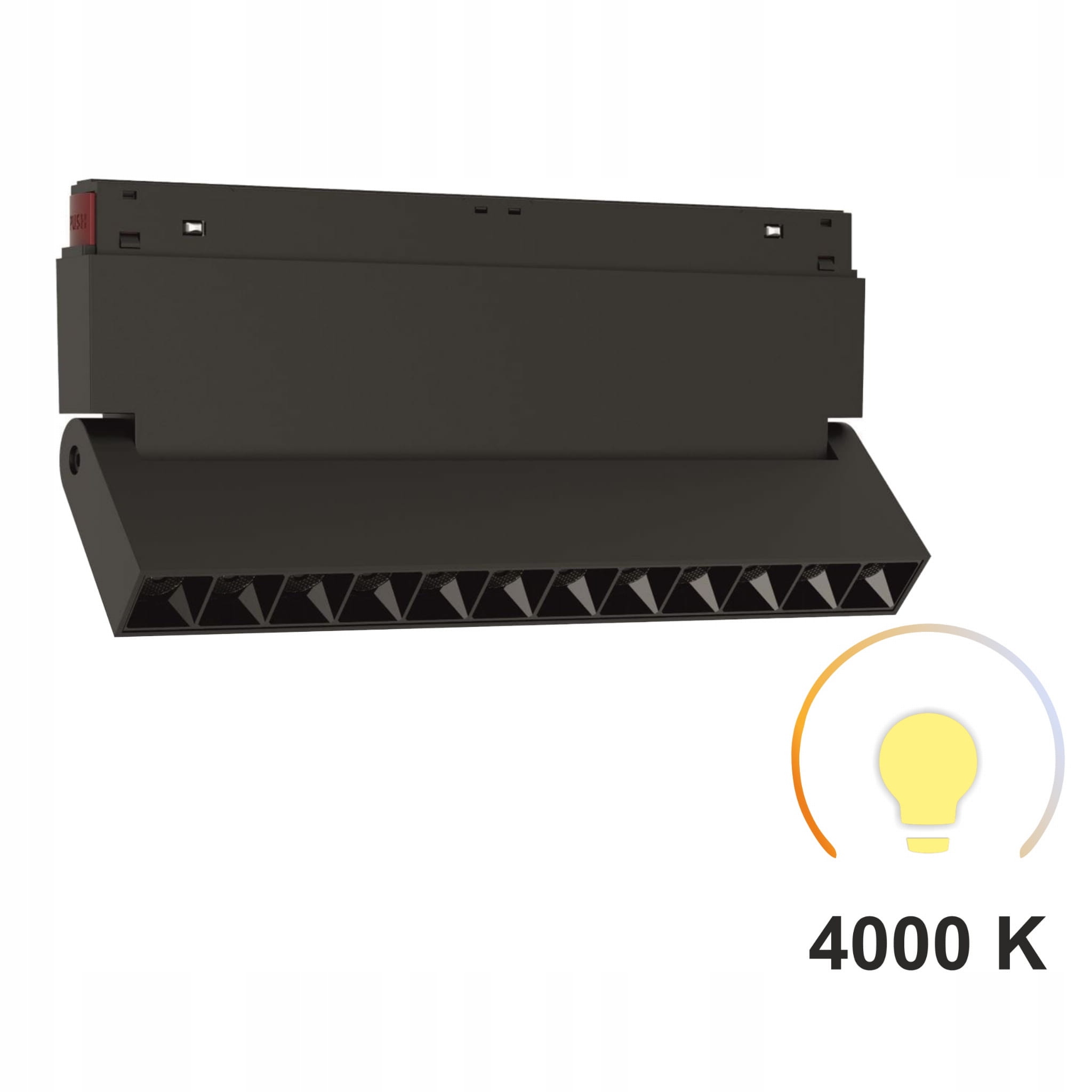 Reflektor Liniowy Regulowany 12W 4000K Neutralna do Szyn Smart Track 48VDC