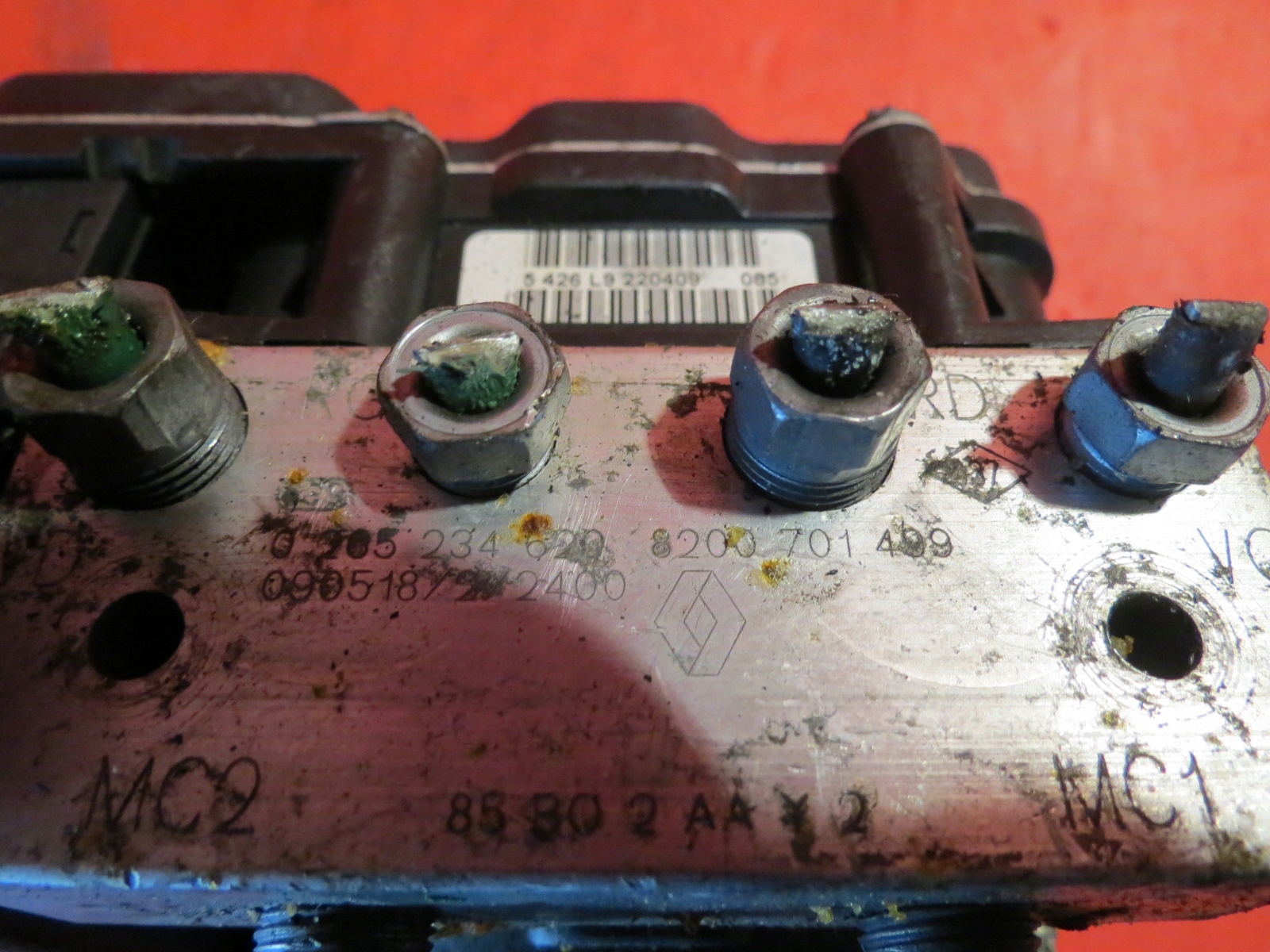 RENAULT CLIO 3 III Pompa ABS 8200701499 0265950377