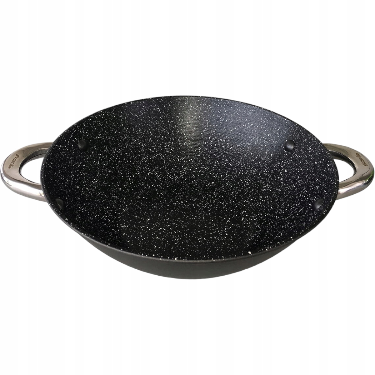 Wok Żeliwny Marmur Patelnia 32cm Pokrywa Kod producenta KM-4807MR