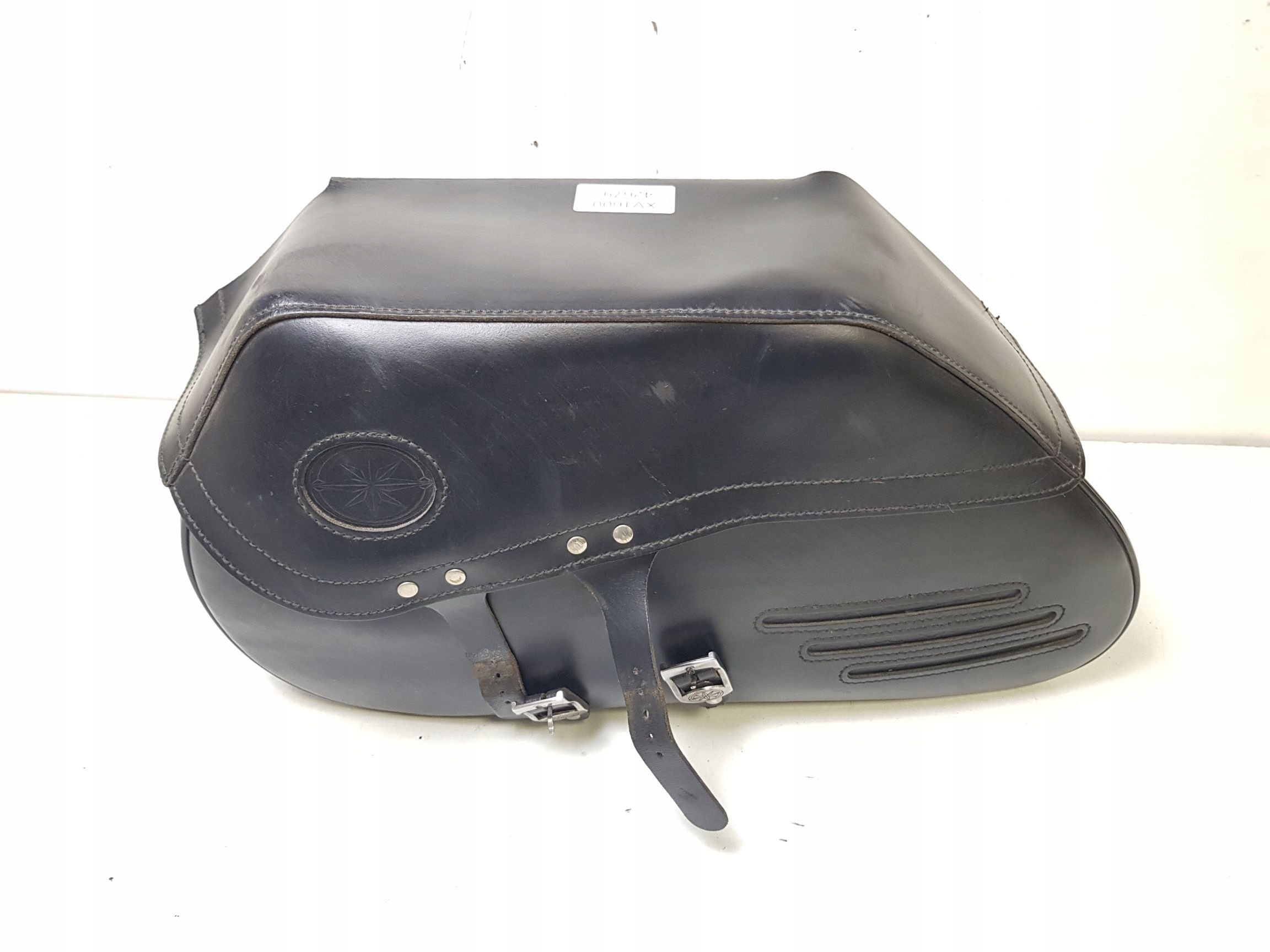 YAMAHA XV 1600 БІЧНИЙ БАГАЖНИК СІДЕЛЬНА СУМКА ШКІРЯНА ЛІВА