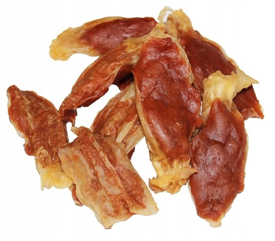 Levně Psí Pamlsek Králičí Ucho Plněné Masovou Kachnou Snack Maced 500 G