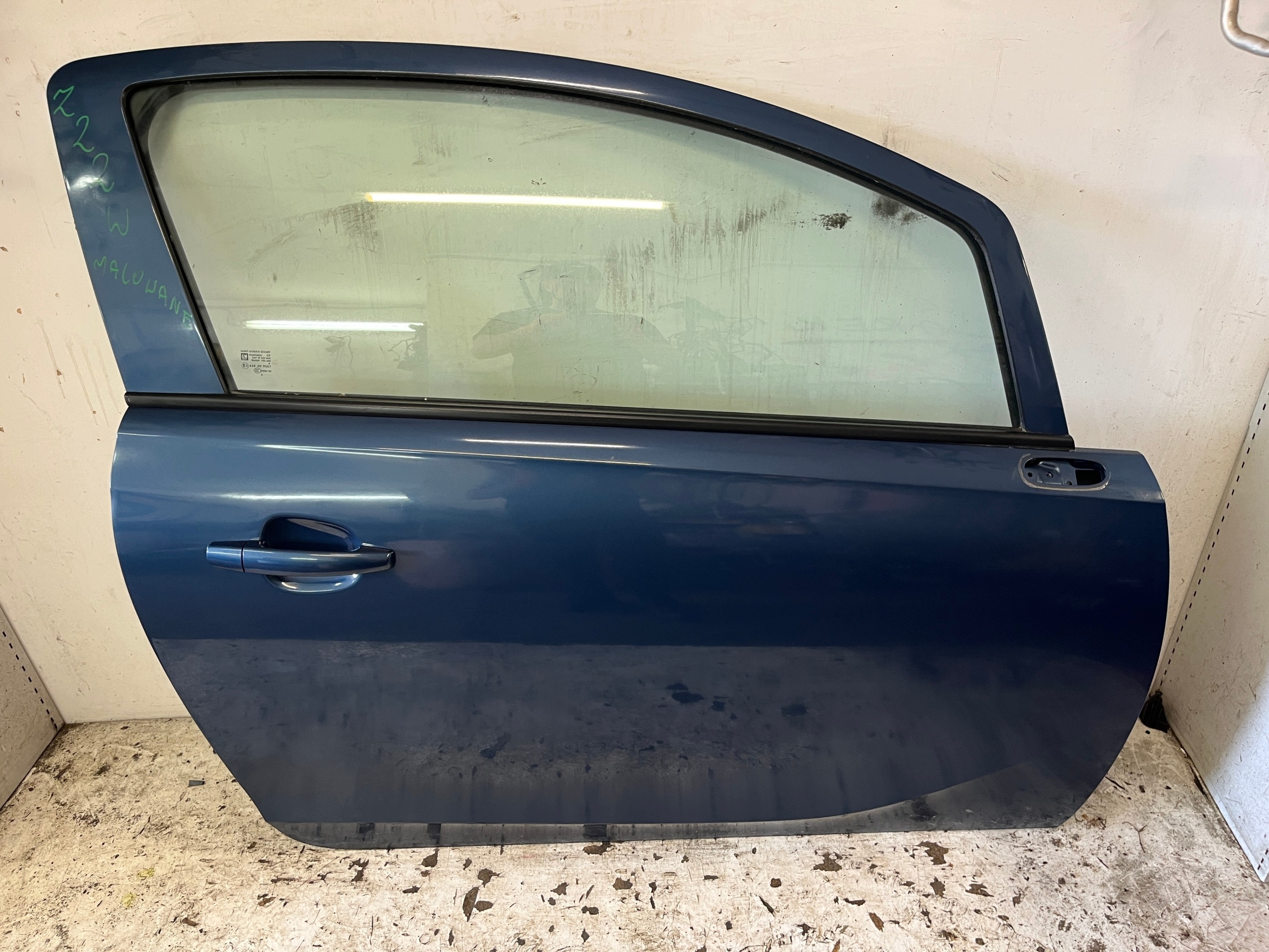OPEL CORSA E 3D Tür rechts Z22W MALOWANE