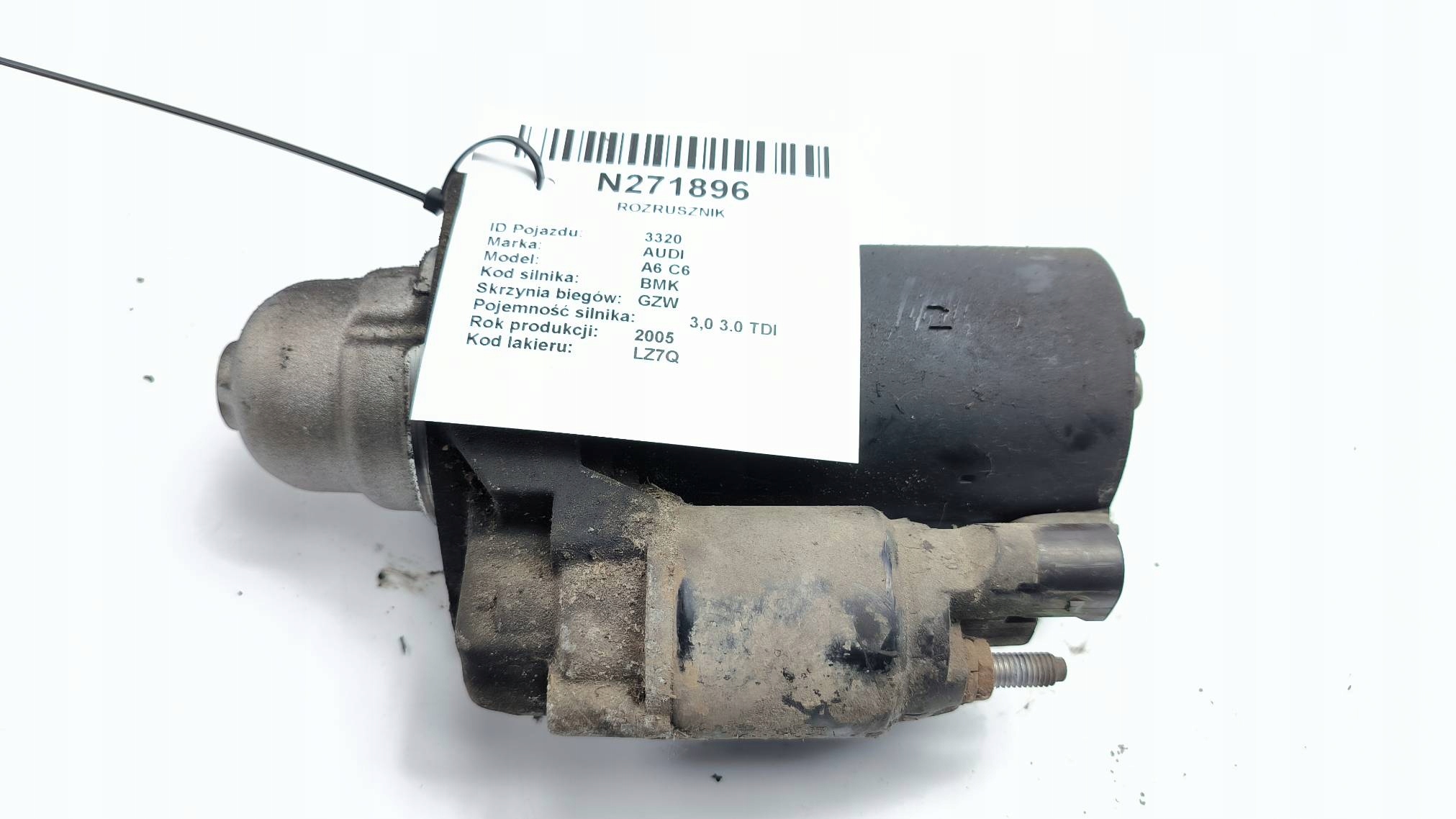 starter 3.0 TDI AUDI A6 C6