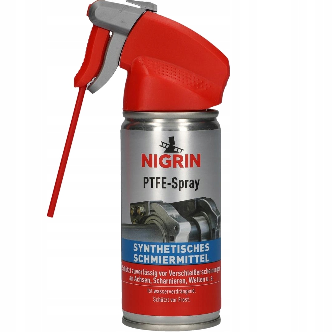 Nigrin Suchy Smar z Teflonem Ptfe w Sprayu 100ml Uniwersalny do Zawiasów