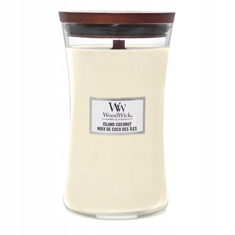 Vonná svíčka WoodWick Island Coconut velká 610 g