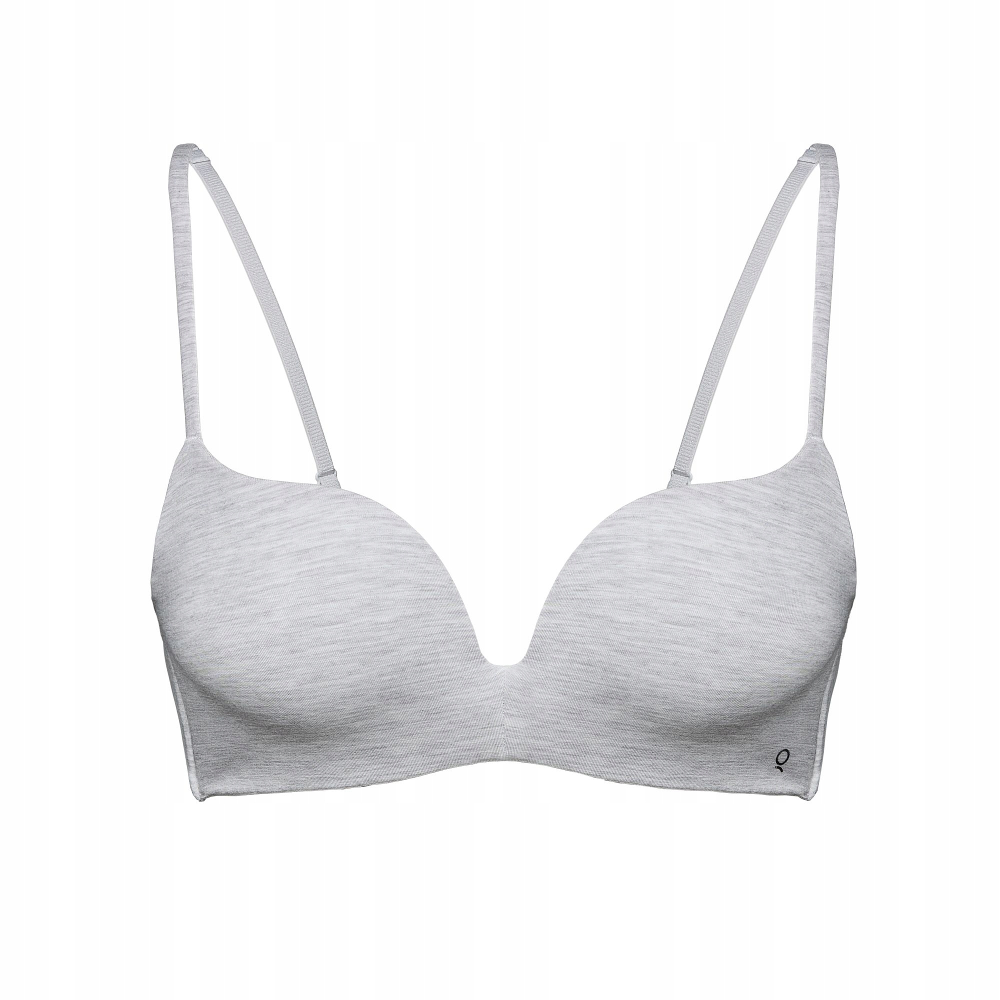 Push-up podprsenka Comfie Esotiq světle šedá 75C