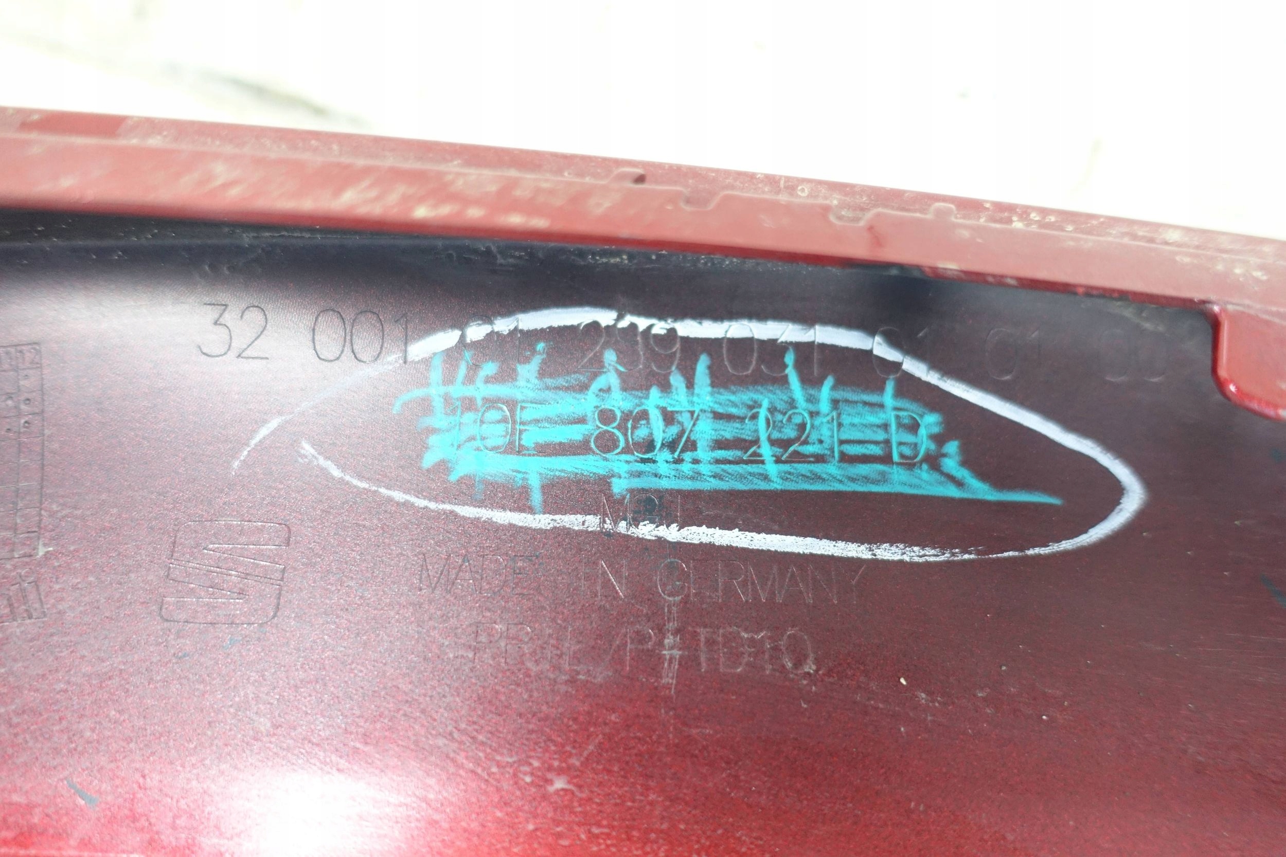 bumper front front CUPRA BORN 10E 2021- 4XPDC 10E807221D