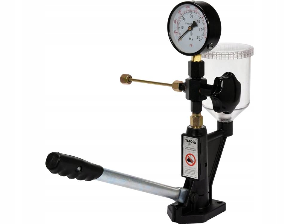 YATO PRÓBNIK WTRYSKIWACZY TESTER MIERNIK 600 BAR DIESEL ADAPTER YT-72963 Kod producenta YT-72963