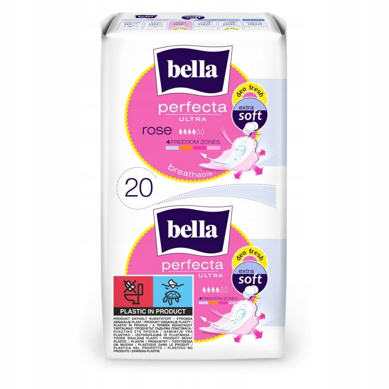 

Podpaski Bella Perfecta Ultra Rose 20 szt.
