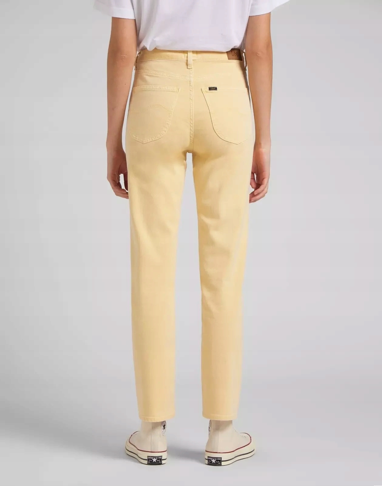 Damskie spodnie proste Lee Carol Sand L30UQW73 31/33