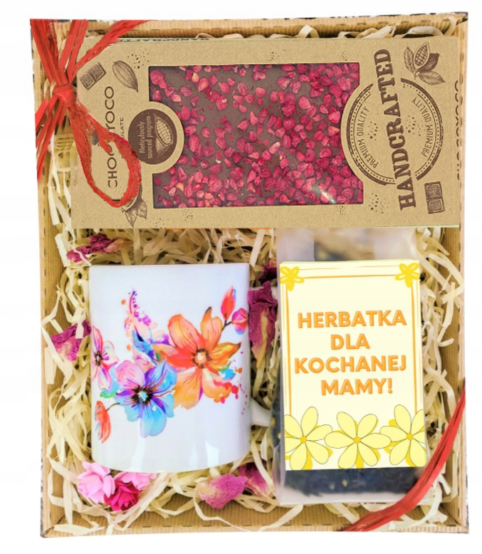 

Na Dzień Matki Dla Mamy Zestaw Kosz Kubek