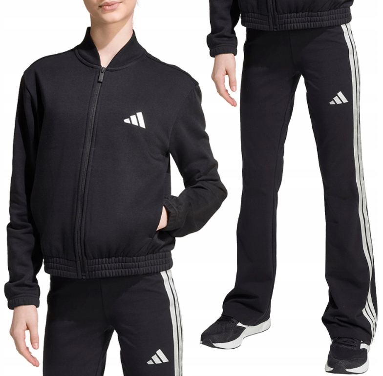 Dres Dziecięcy adidas Komplet Sportowy Dresowy Zestaw Bluza Spodnie r. 170