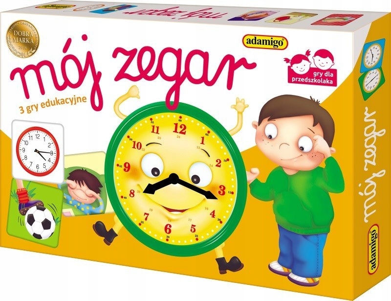 Dziecięca Gra do Odczytywania Godzin Zegara 3 Gry