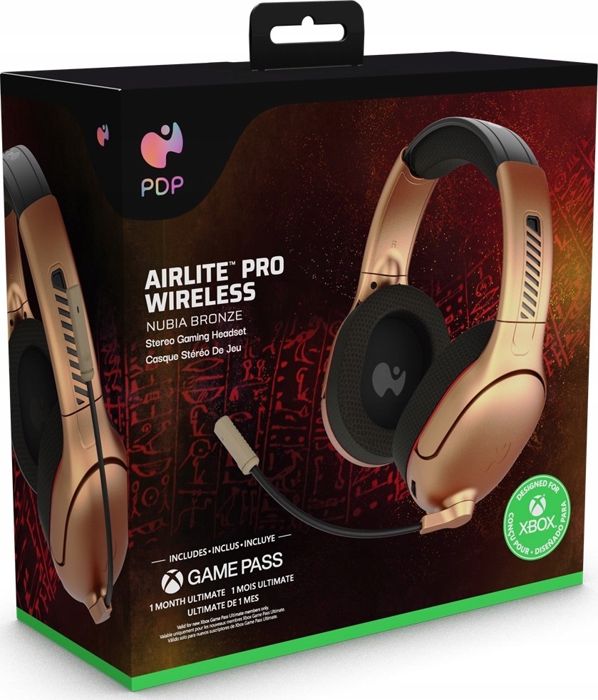 Pdp Bezdrátová sluchátka Airlite Pro Nubia Bronze – Xbox One Xbox Series