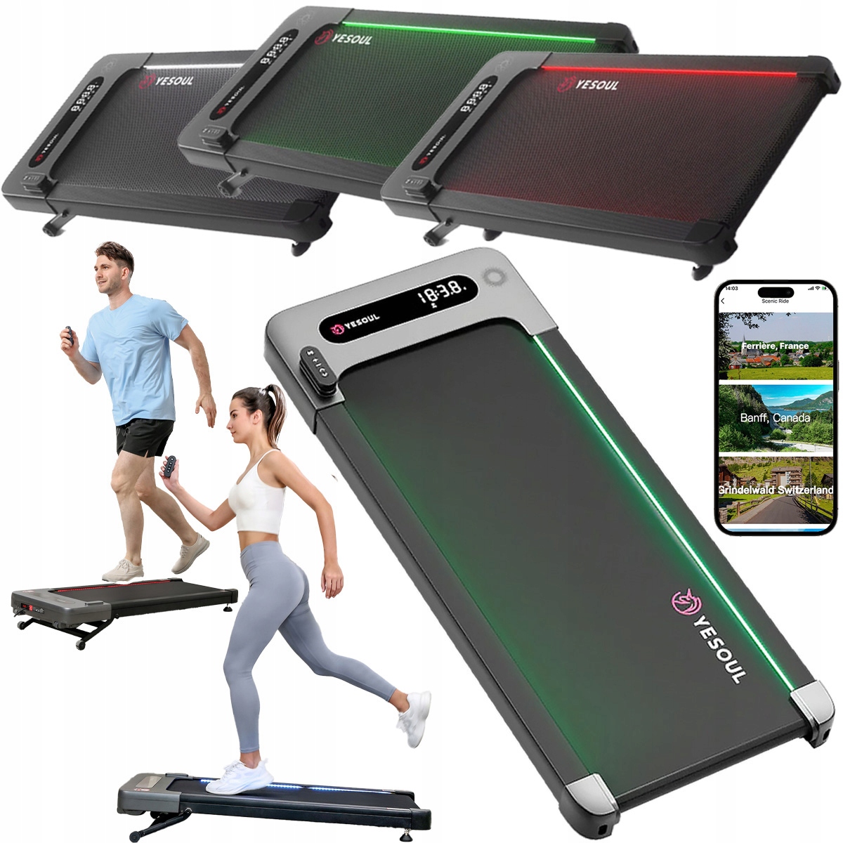 Yesoul W2 PRO Czarno-szary