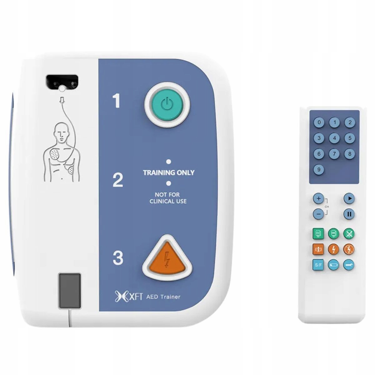 Defibrylator Aed treningowy Xft 120C+ (5 par elektrod)