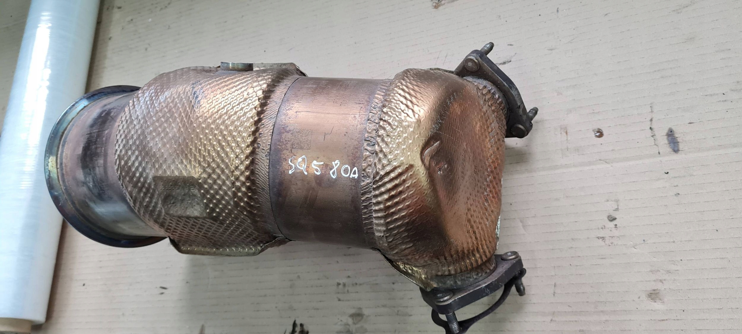 SQ5 80A catalyst filter CZASTEK STALYCH 3.0 TFSI DPF FAP 80A131703C