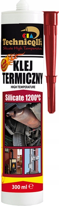 Technicqll Klej termiczny Wysoko temperaturowy do 1200 stopnii 300ml