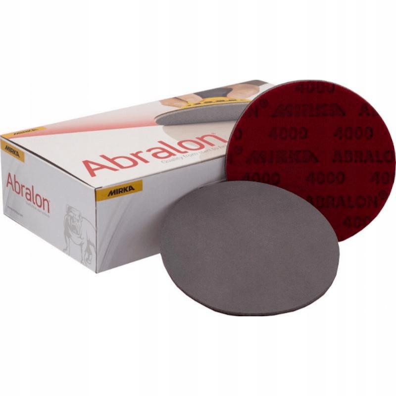 Abralon Mirka krążek ścierny na gąbce na rzep 150mm P600 dysk