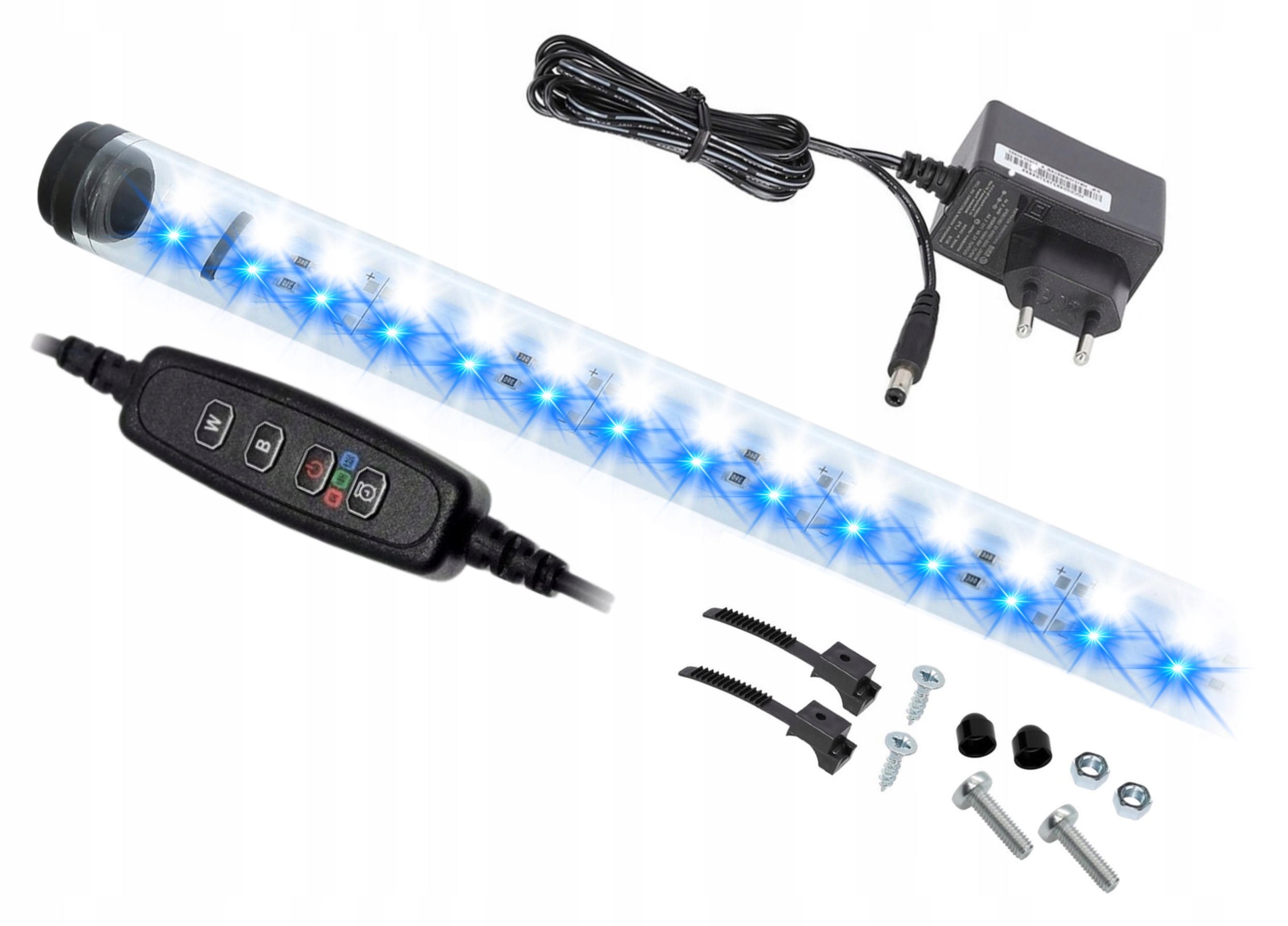 Led osvětlení do akvária Den Noc Led lampa do akvária 80 cm s Časovačem