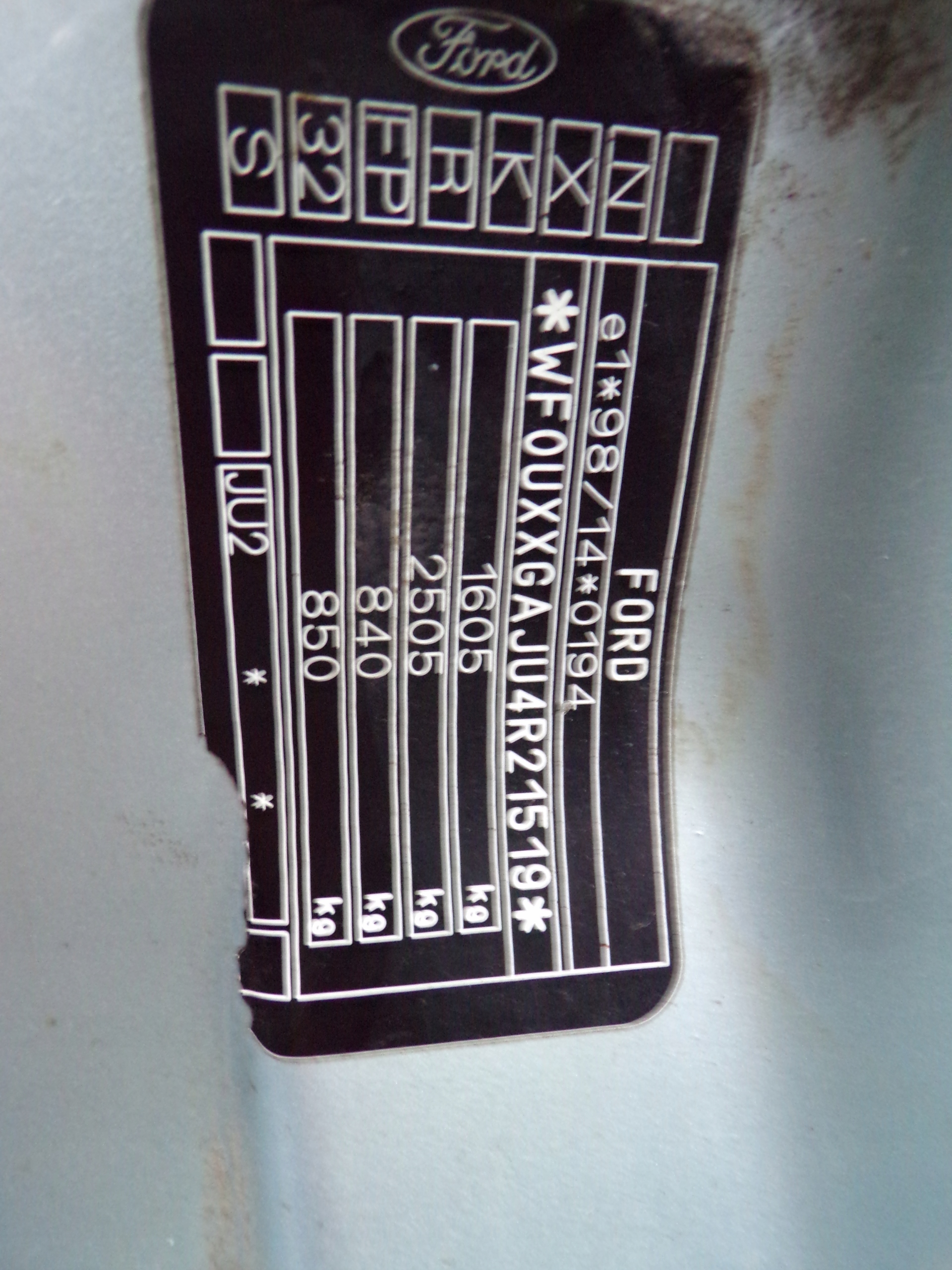 front bumper front FORD FUSION 1 and (1)