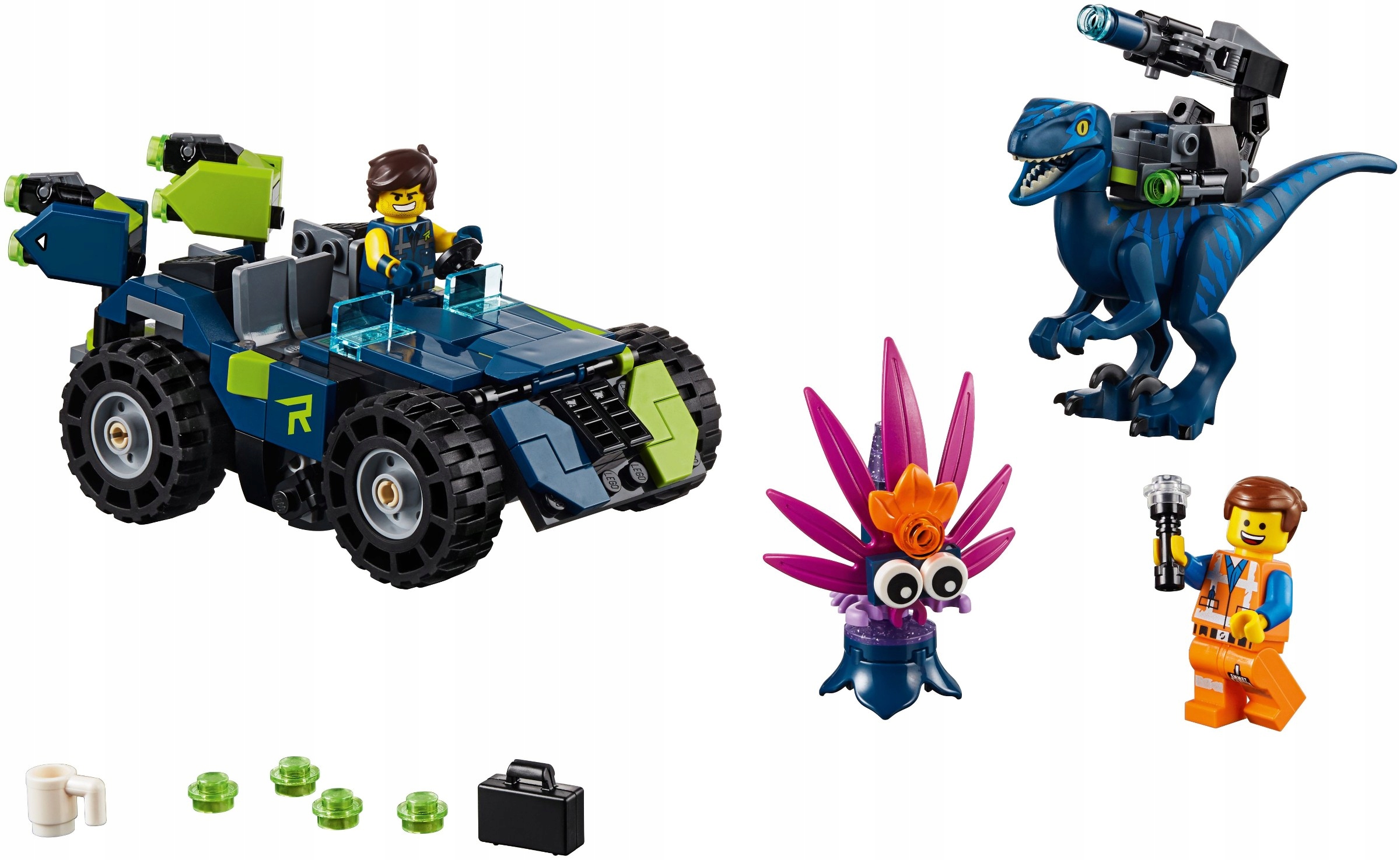 LEGO MOVIE 70826 Terenówka Rexa 3w1 Dinozaur Emmet Wiek dziecka 7 lat +