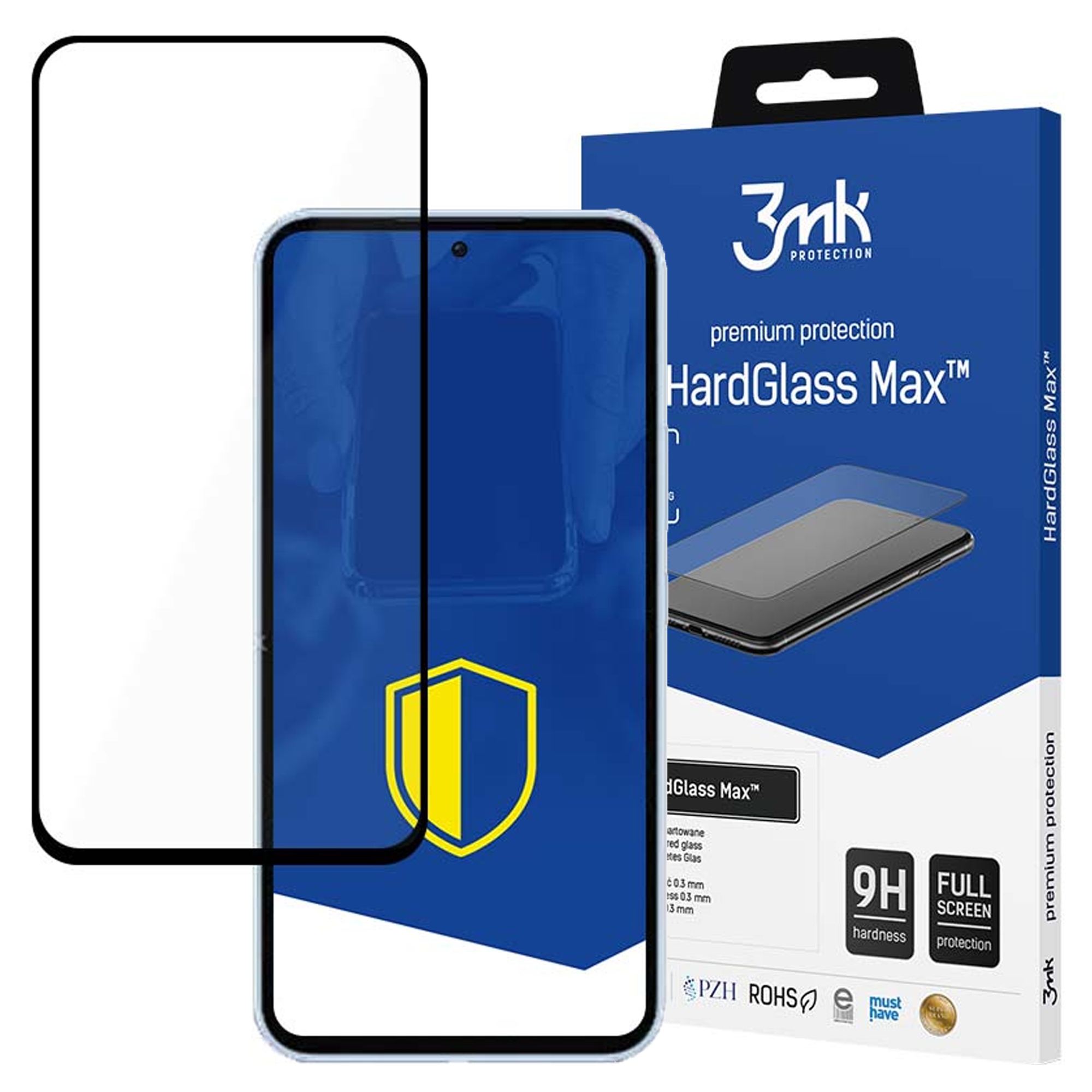 3MK Hardglass Max Szkło Hartowane Do Samsung Galaxy A54 5G Case