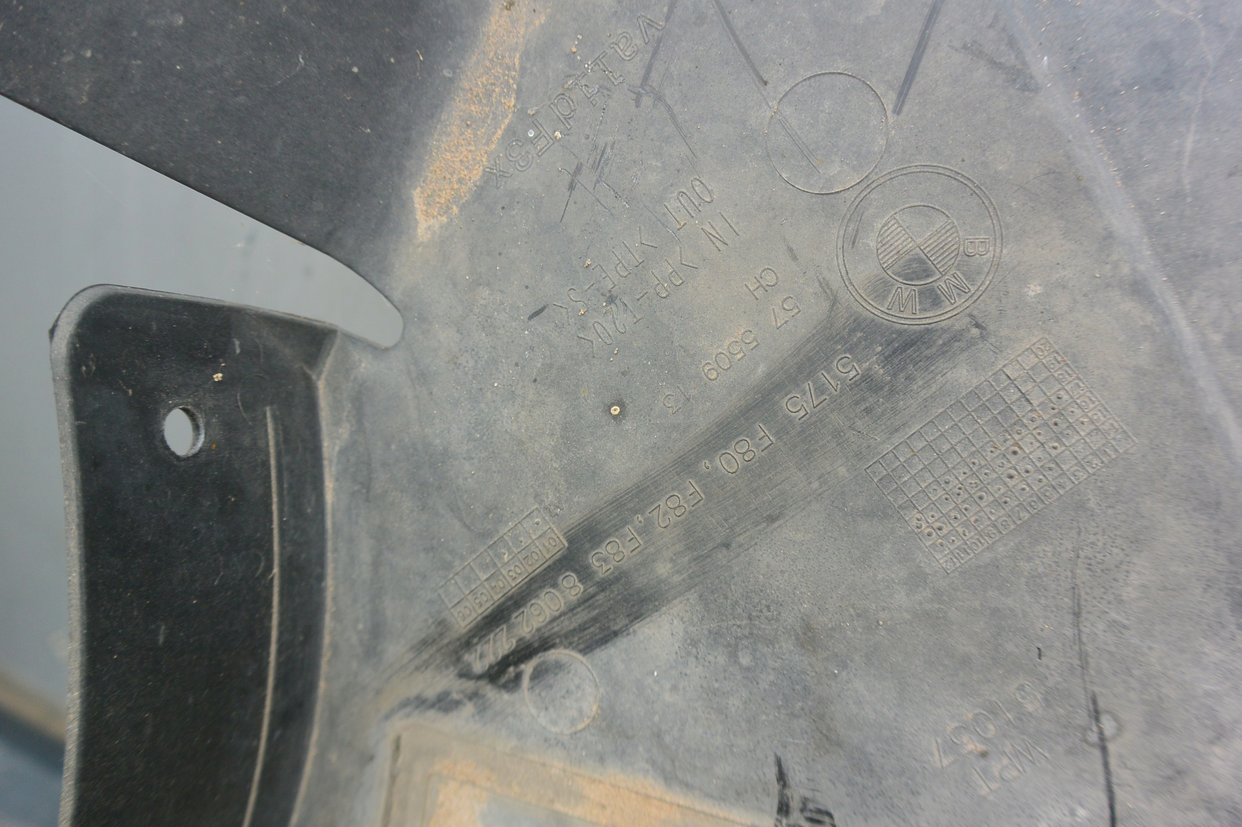 cover chassis lower right left KPL BMW 3-SERIA F30