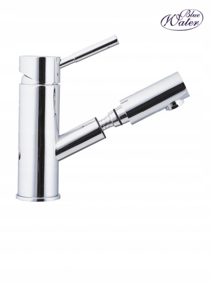 

Bateria Umywalkowa Stojąca Z Wyciąganą Wylewką