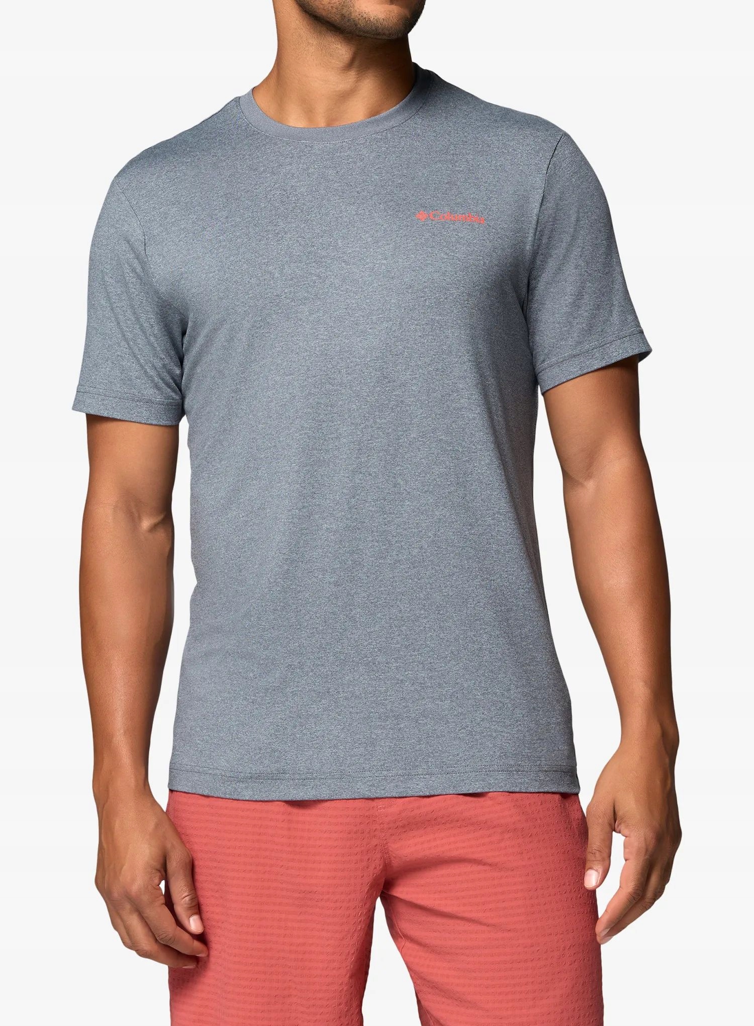 Tričko s potiskem Columbia Parsons Point S/s Back Graphic tmavě šedá S