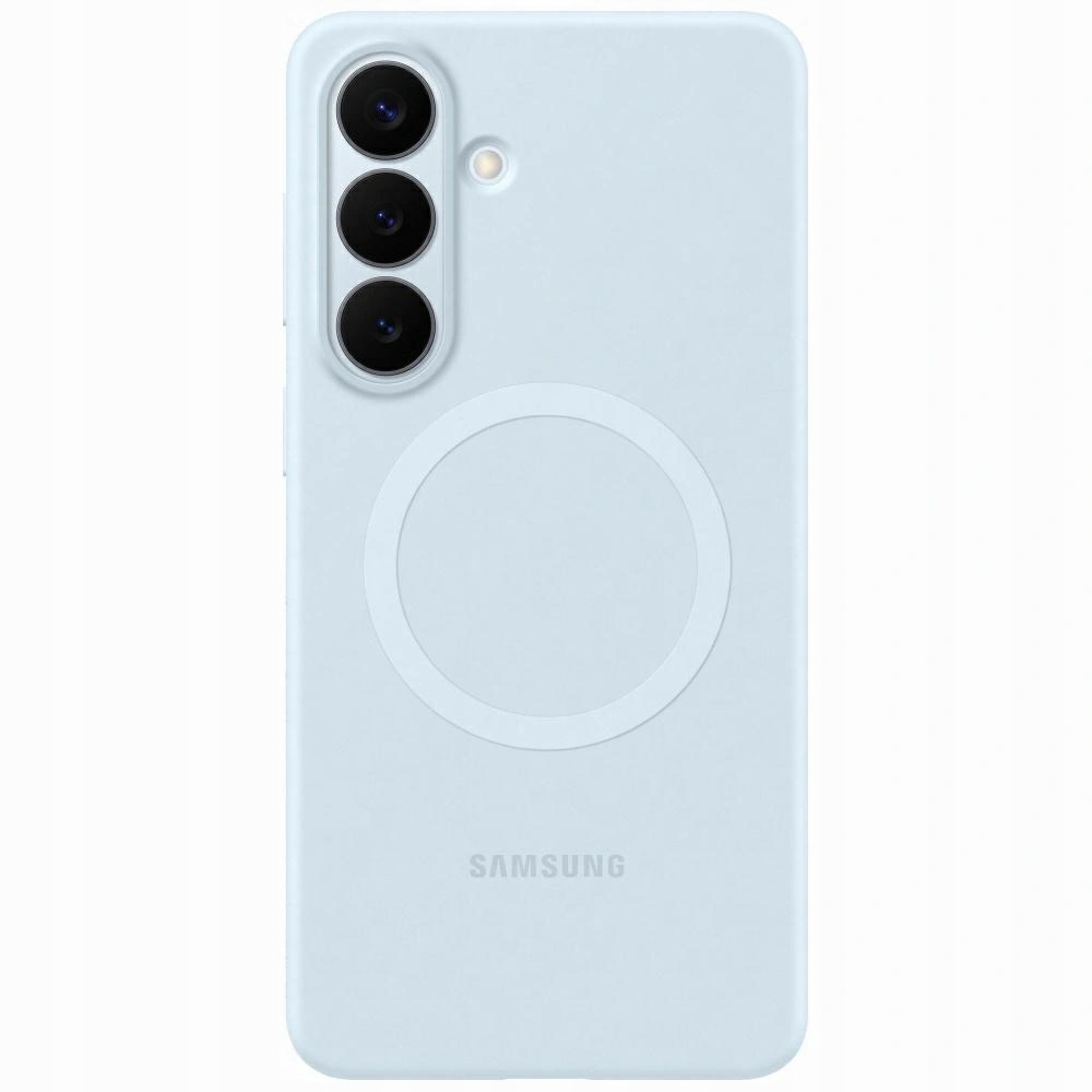 Puzdro Samsung Silicone Magnet pre Galaxy S26+ Plus svetlomodré