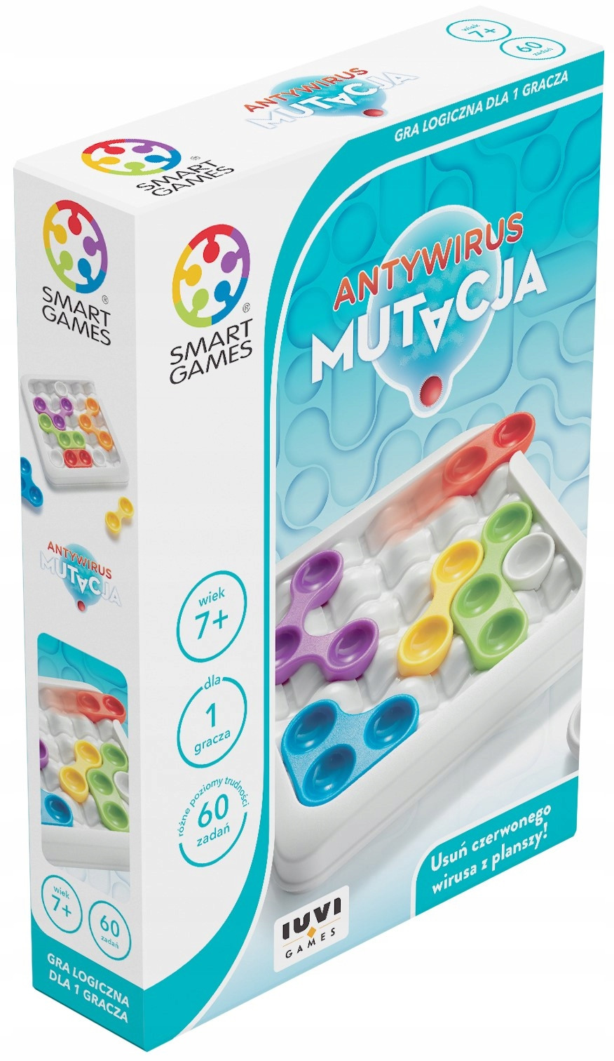 Antywirus Planszówka Edukacyjna Dziecięca logiczna Gra Planszowa ciekawa