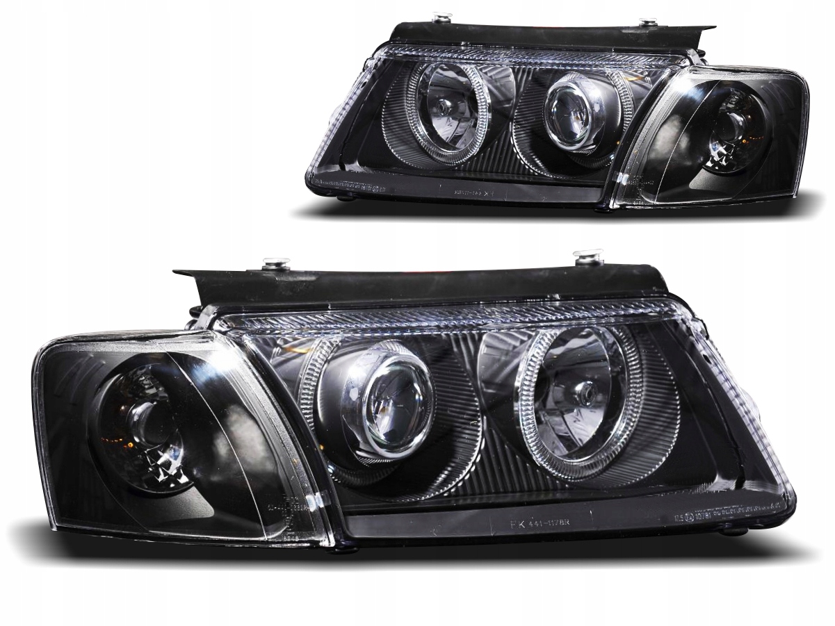 LAMPY VW PASSAT B5 97-00R RINGI ANGEL EYES BLACK DEPO Producent części Depo