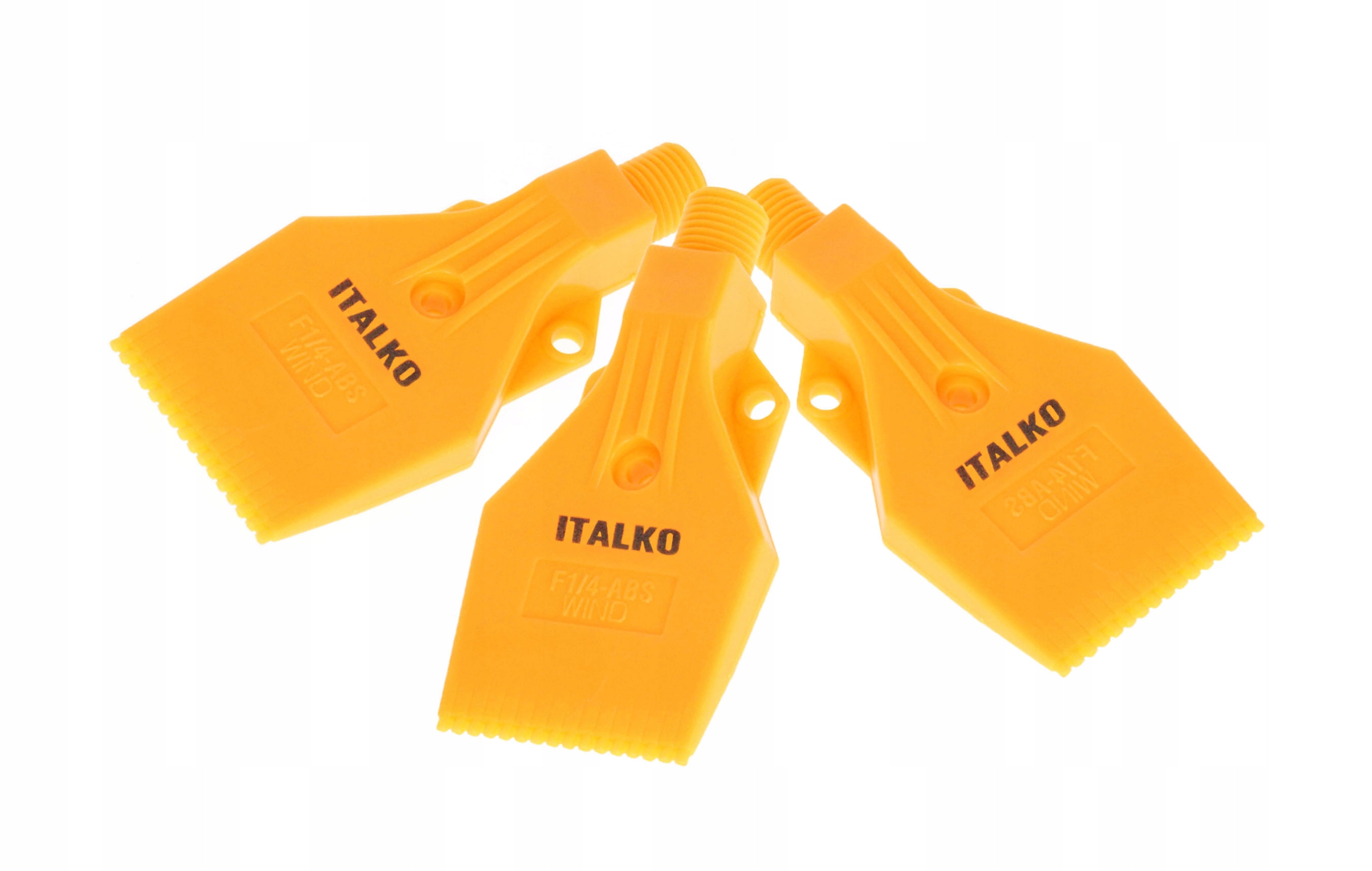 3 х многоканальная плоская насадка 1/4 ABS