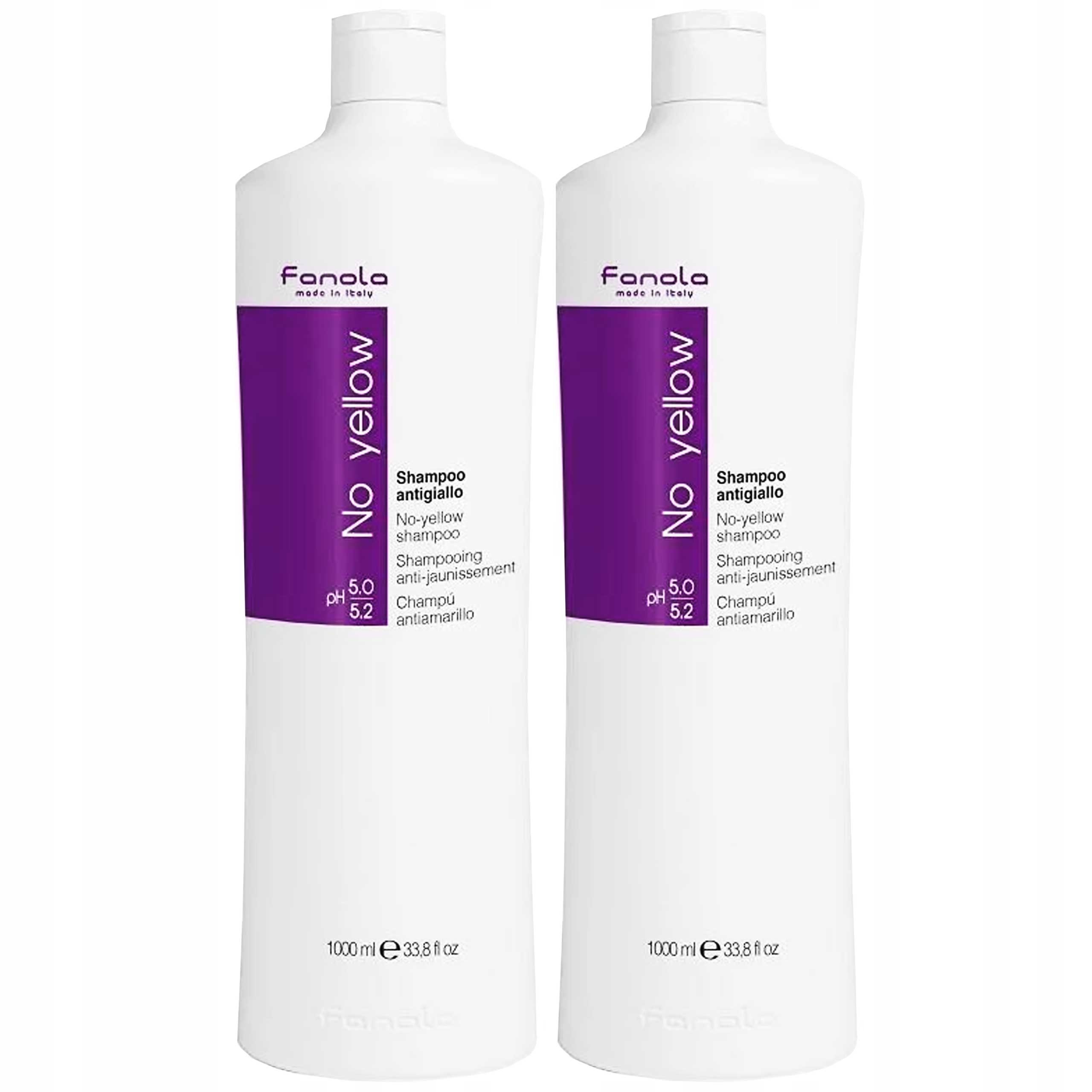 Fanola No Yellow szampon do włosów blond 2x1000ml