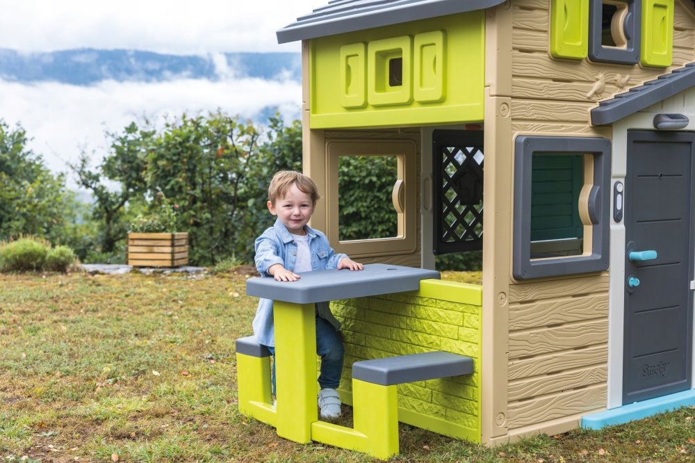 Stolik piknikowy do domków ogrodowych Akcesoria do domku Smoby Wiek dziecka 2 lata +