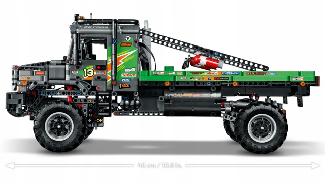 LEGO TECHNIC MERCEDES ZETROS 4X4 TRUCK 42129 Имя набора Грузовик Mercedes-Benz Zetros 4WD