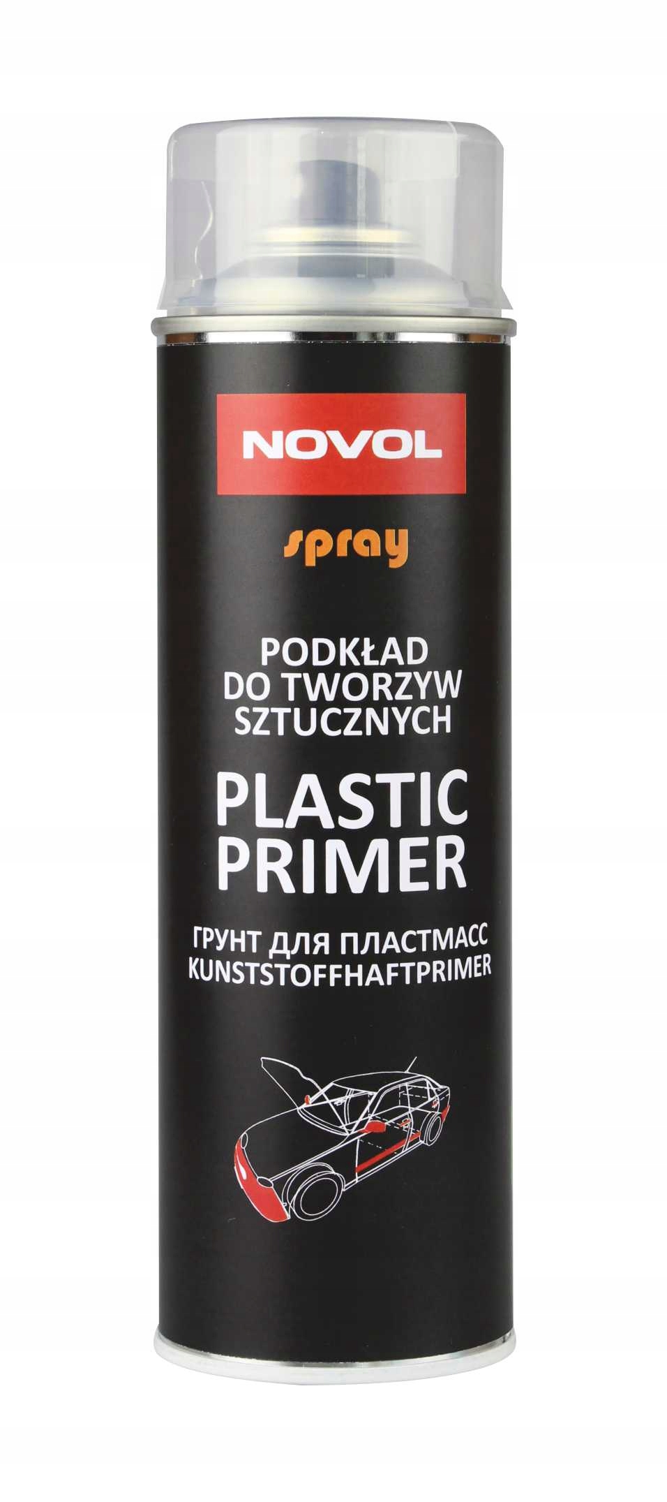 NOVOL Podkład do plastiku PLASTIC PRIMER spray 500 34482 za 24,50 zł z