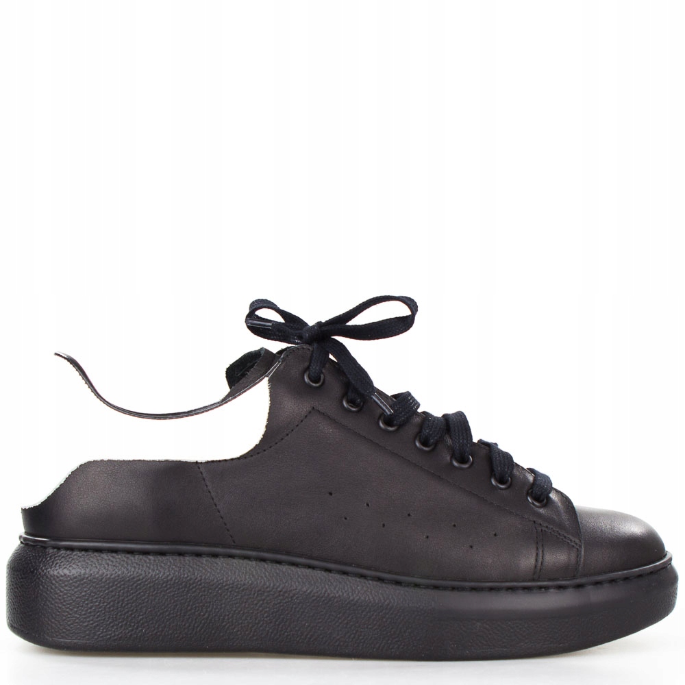 Tenisky Platformy S Matnou Vložkou 39